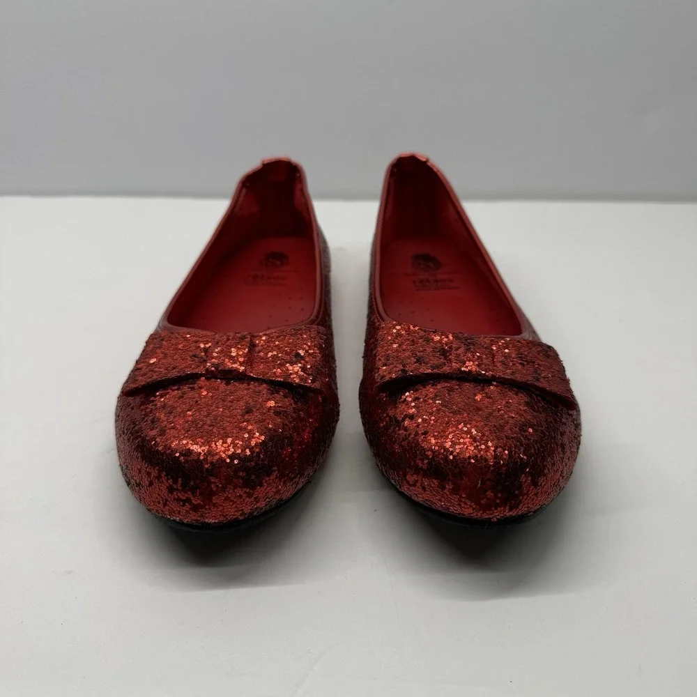 Adult Dorothy Cosplay Ruby Slippers (M) Wizard Of Oz Medium Us Size 6.5/7 Shoe - Picture 2 of 11